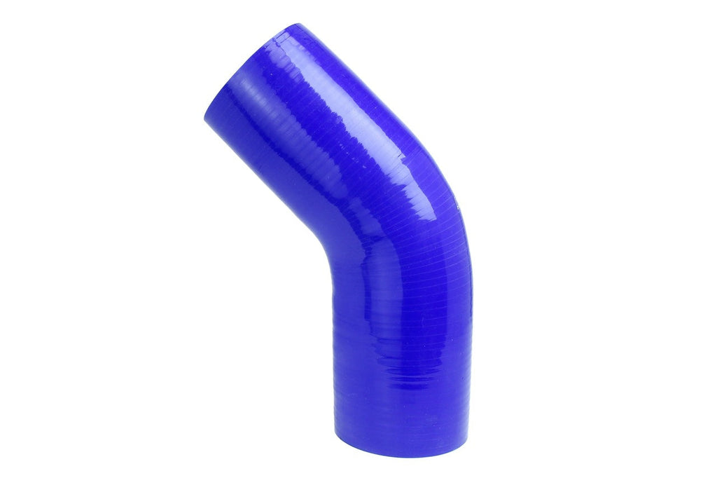 HPS 4-1/2" Silicone 45 Degree Elbow Coupler Hose, High Temp 4-ply Reinforced, 114mm ID