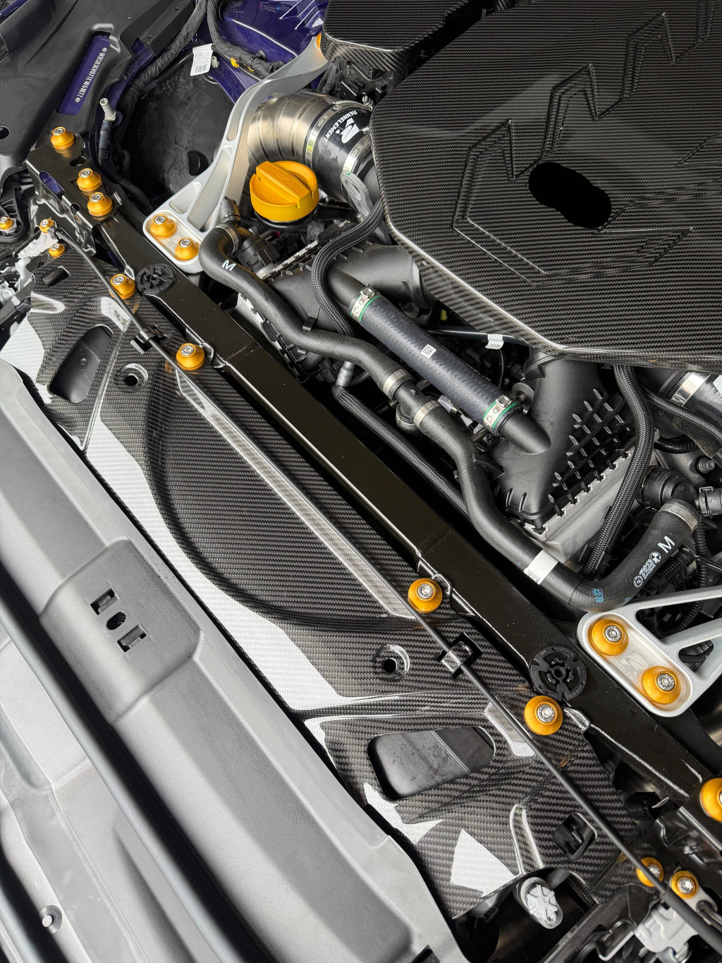 G90/G99 M5 OEM Style Dry Carbon Fiber Cooling Shroud