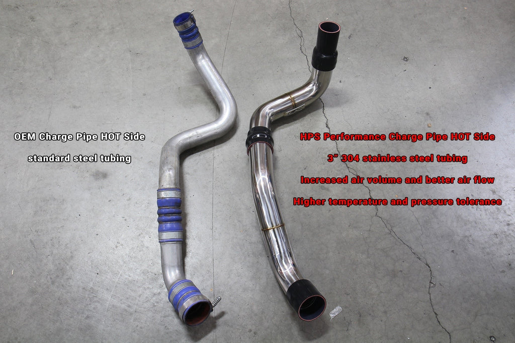 HPS Intercooler Charge Pipe GMC 2013-2016 Sierra 3500 HD 6.6L Duramax Diesel Turbo LML