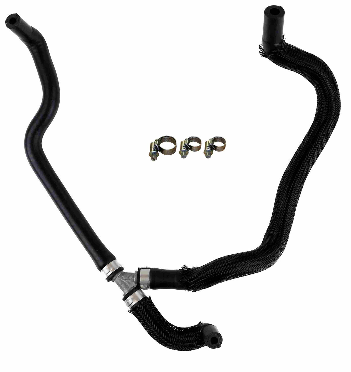BMW F10 550i Engine Coolant Hose By Uro With Metal Fitting 17127576363 (2011-2013)