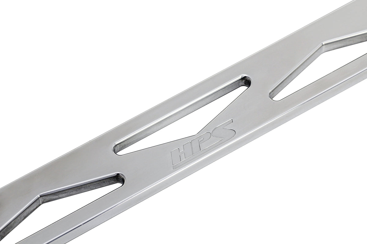 HPS Performance Front Strut Bar 2023-2025 Acura Integra, Polished, 42-113P