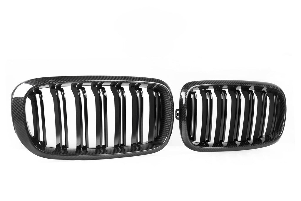 F15/F16 X5 Double Slat Dry Carbon Grill