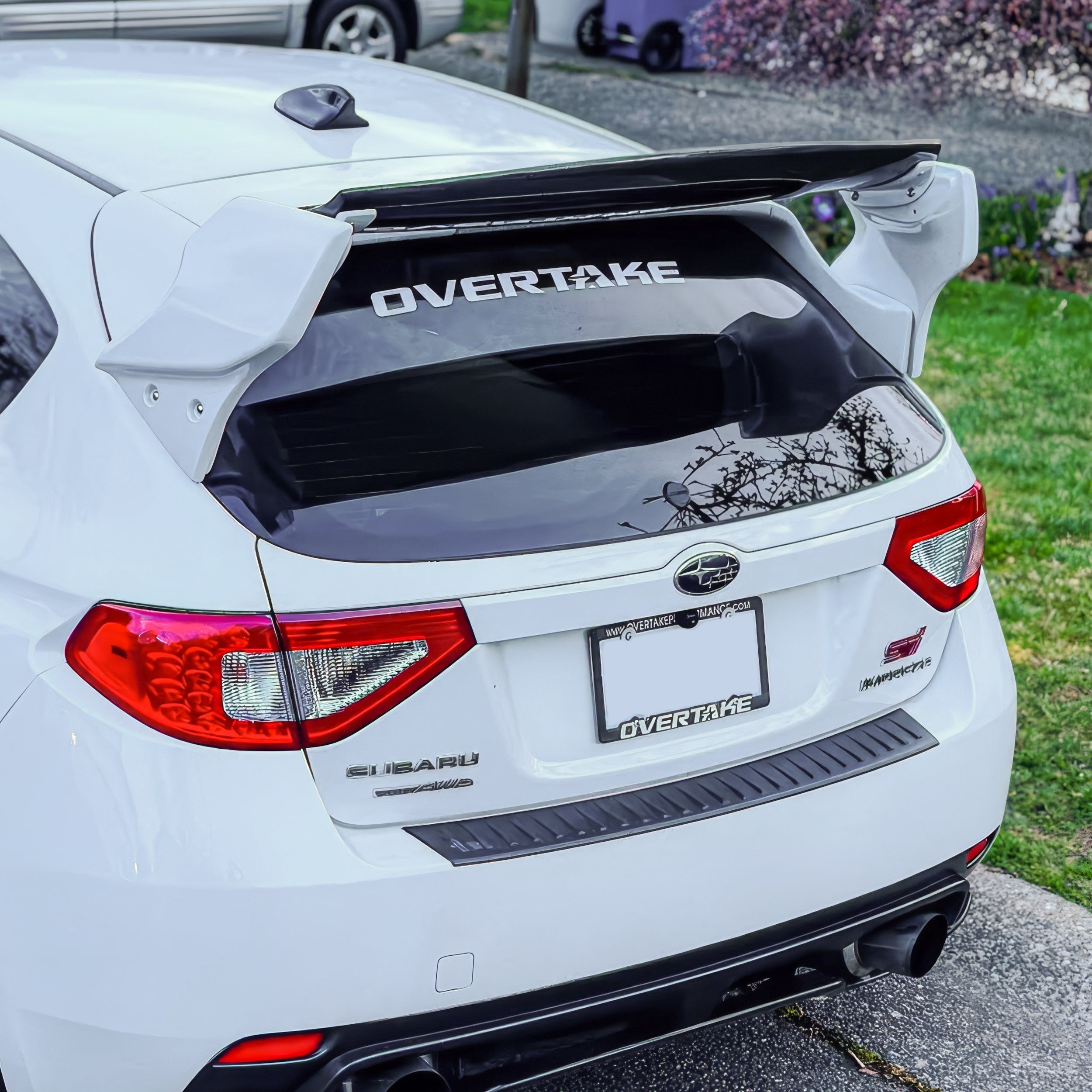 OVERTAKE 22" Sticker