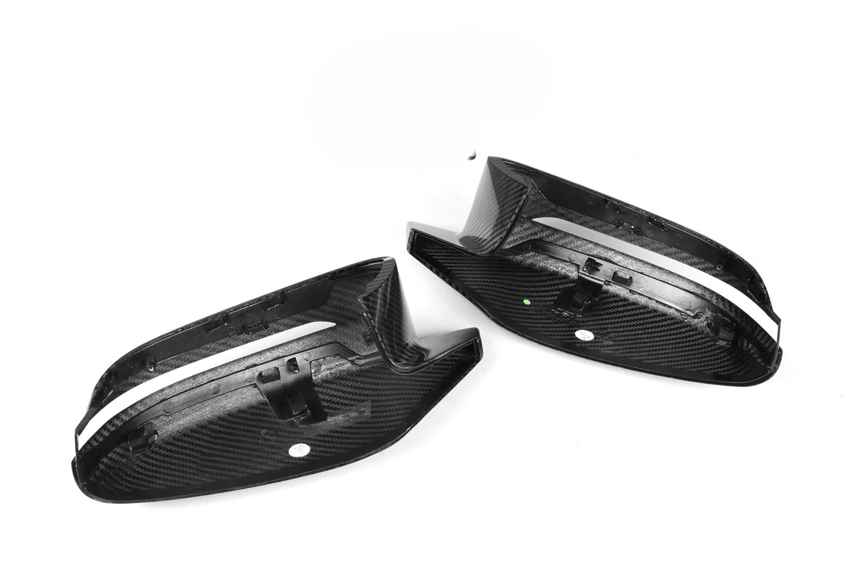 G22/G23 RHD OEM Style Dry Carbon Mirror Caps