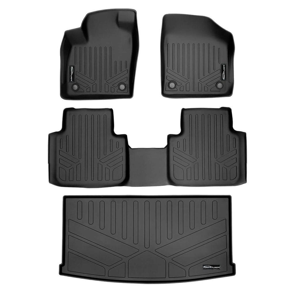 SMARTLINER Floor Liners for 2018-2026 Atlas ((2nd Row Bench))