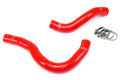 HPS Red Reinforced Silicone Radiator Hose Kit Coolant Honda 02-05 Civic Si