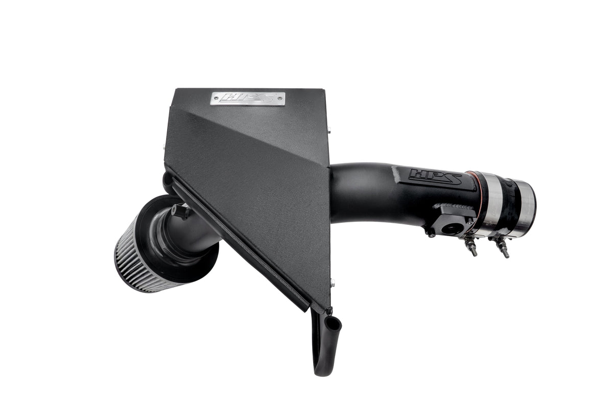 HPS Cold Air Intake Kit 2008-2014 Subaru WRX STI 2.5L Turbo, Converts to Shortram, 837-778