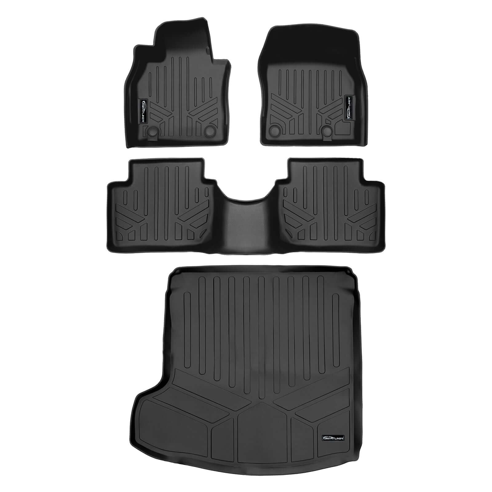 SMARTLINER Custom Fit Floor Liners For 2019-2026 Mazda 3 AWD (Sedan)