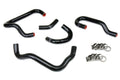 HPS Black Reinforced Silicone Heater Hose Kit Honda 06-09 S2000
