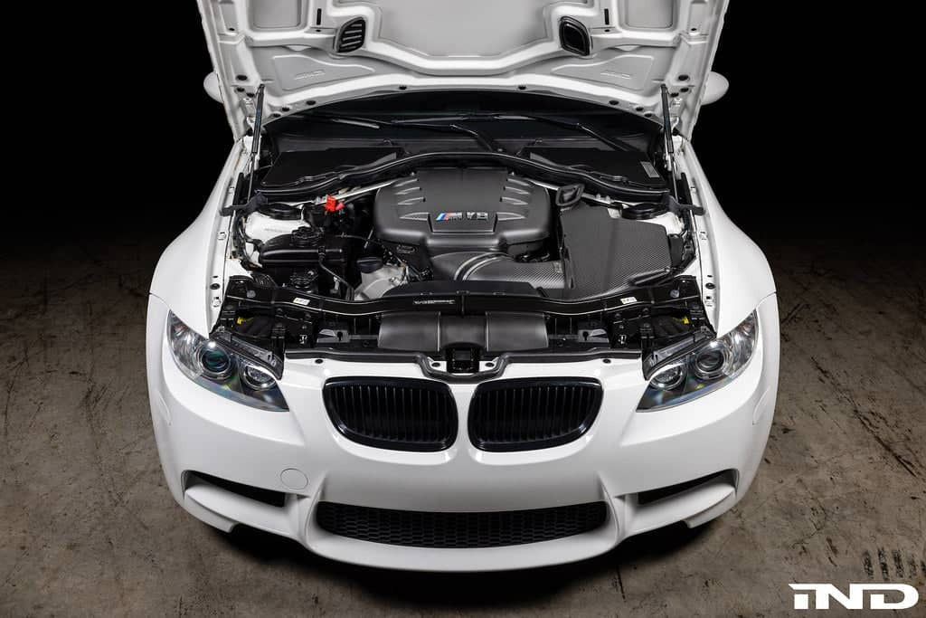 Eventuri BMW E9X M3 (S65) Black Carbon Airbox Lid - Matte