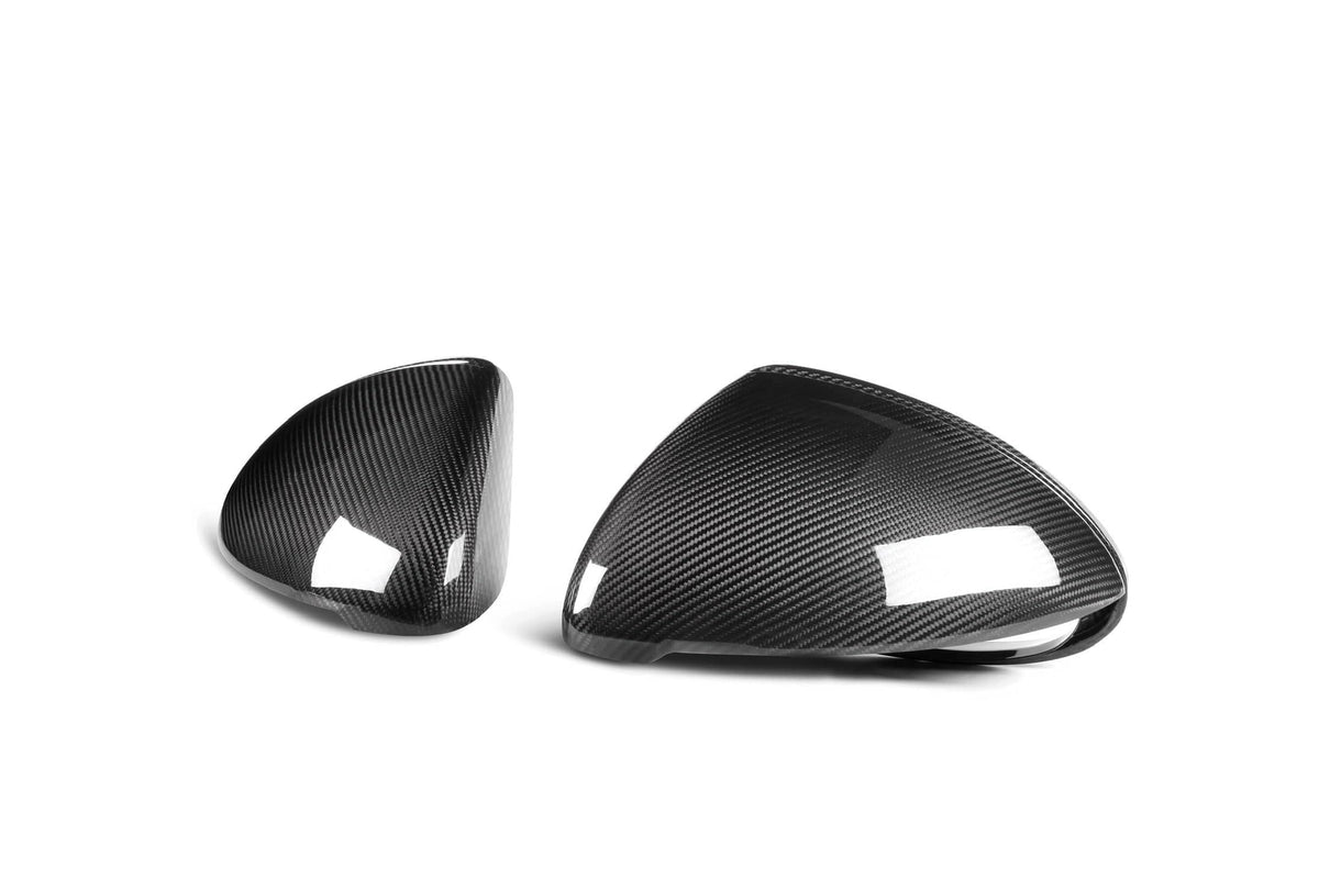 Cayenne 958.2 OEM Style Dry Carbon Fiber Mirror Cap With or Without Lane Assist