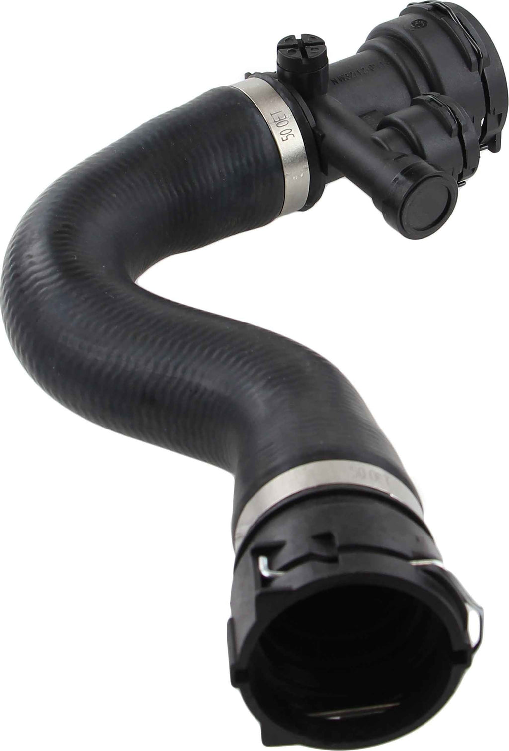 BMW E83 X3 Upper Engine Cooling Radiator Hose OEM 17123415433 (2007-2010)