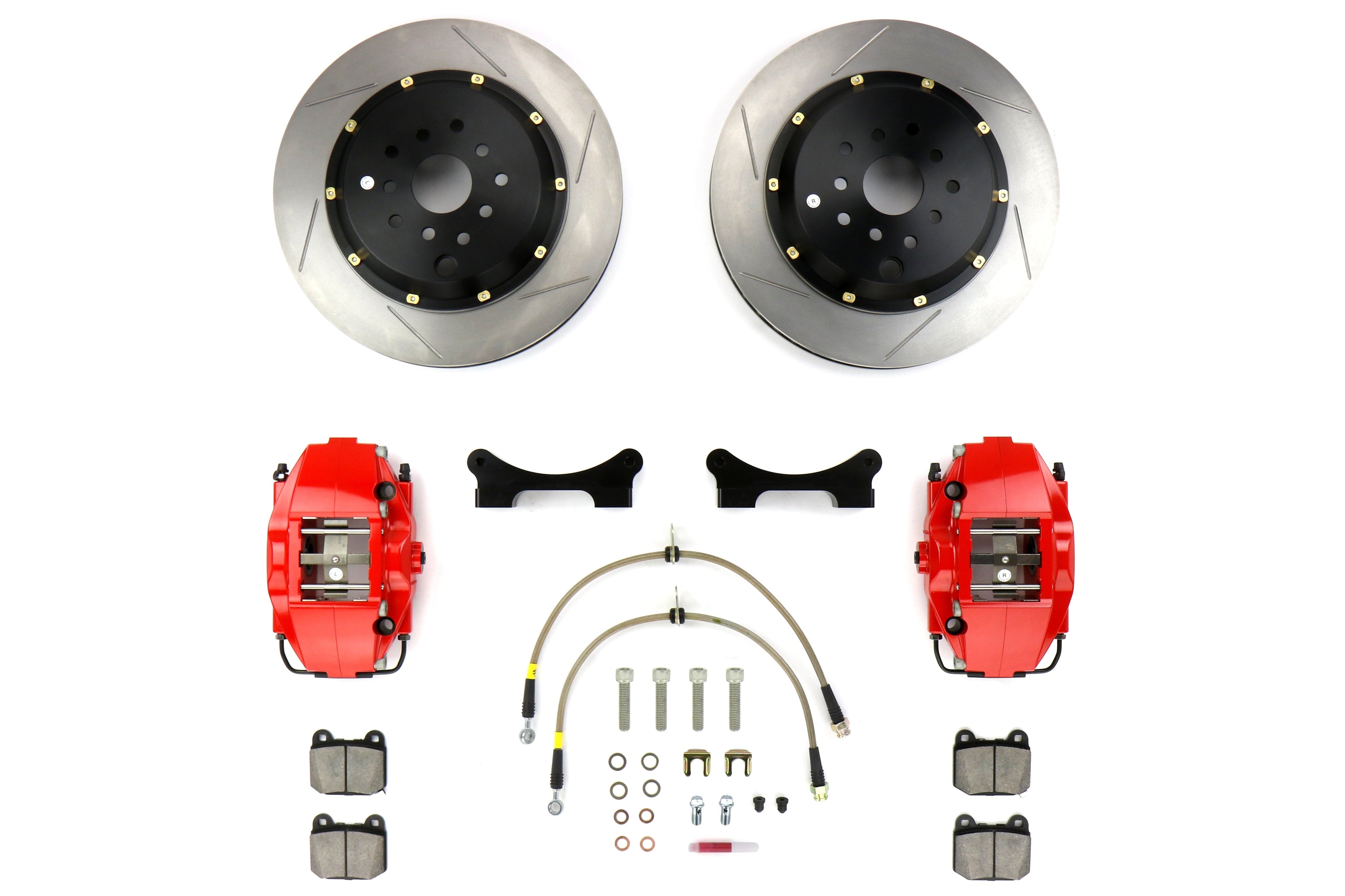 StopTech Rear 2 Piston ST-28 Big Brake Kit (345x28mm) - 2015+ WRX
