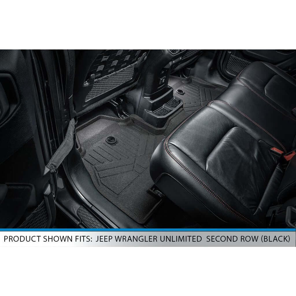 SMARTLINER Floor Liners for 2018-2024 Jeep Wrangler Unlimited