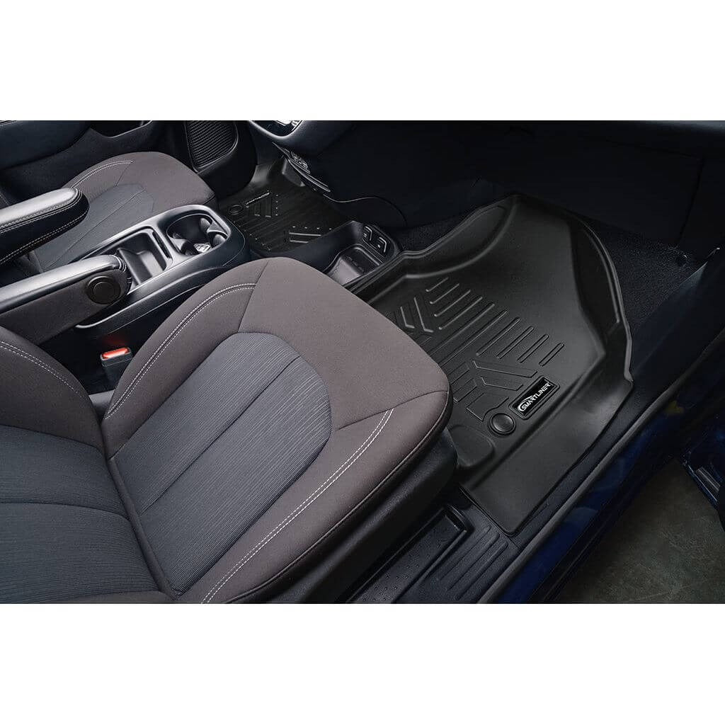 SMARTLINER Floor Liners for 2017-2026 Chrysler Pacifica with 2nd Row Bench (Touring & L Models)