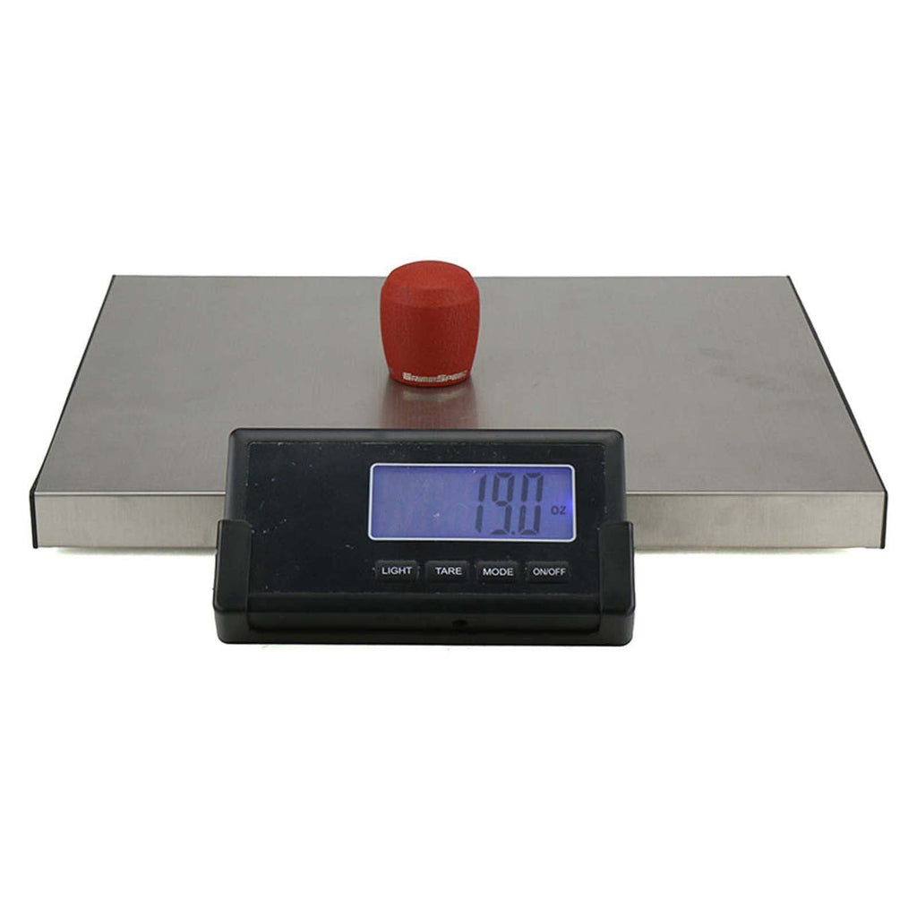 GrimmSpeed Stubby Shift Knob Stainless Steel Red - Subaru 6MT Models (inc. 2004+ STI / 2013+ BRZ)