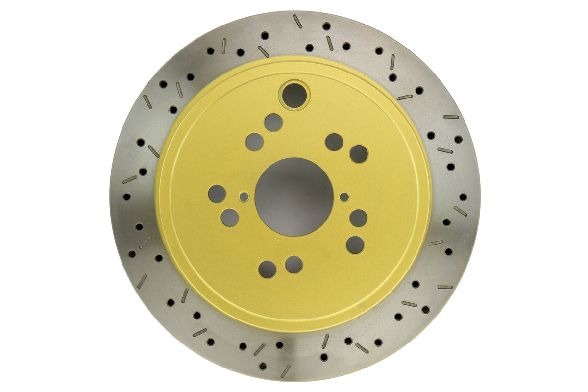 DBA 4000 Drilled/Slotted Rotor Single Rear - 2013-2016 Scion FR-S / 2013-2020 Subaru BRZ / 2017-2019 Toyota 86