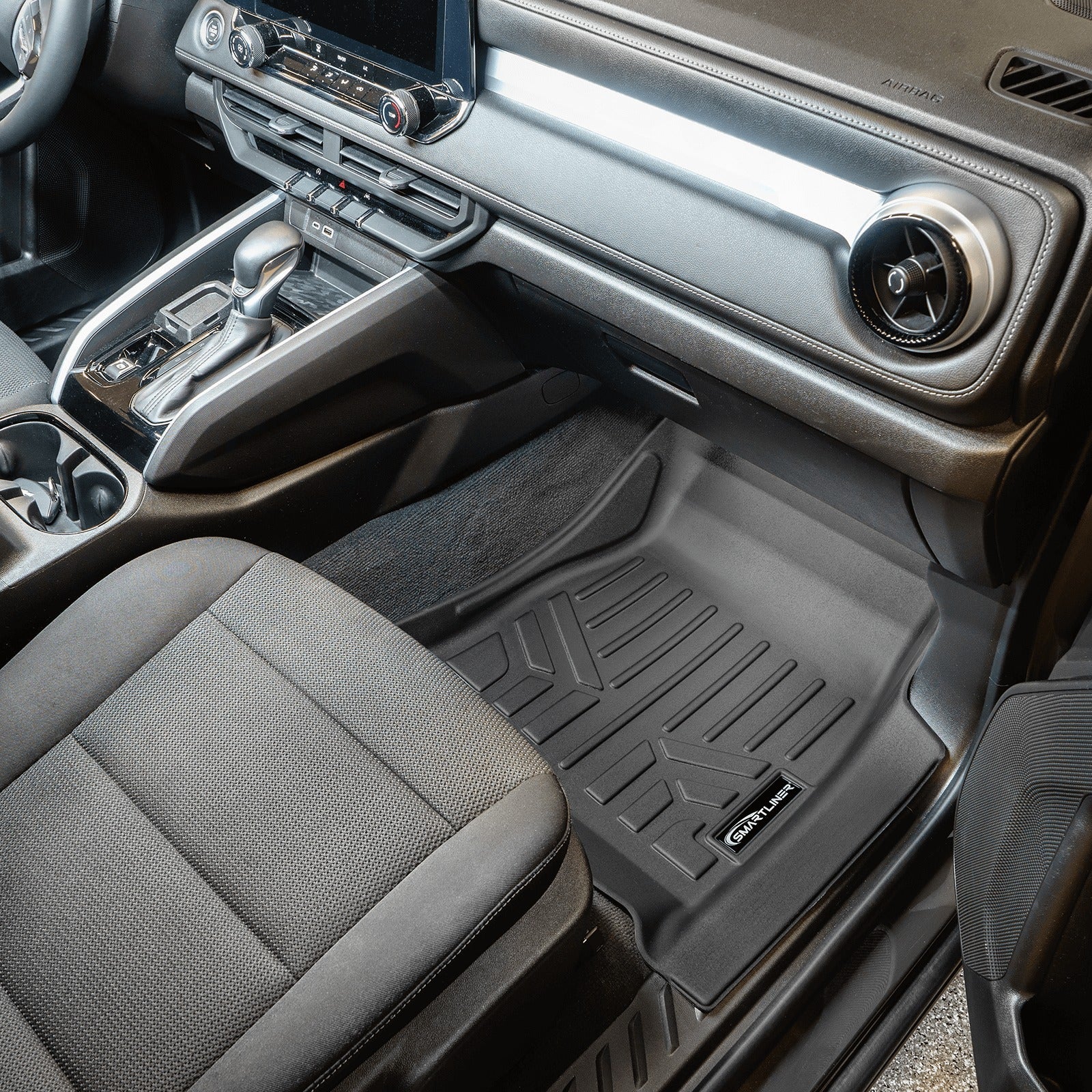 SMARTLINER Floor Liners for 2023-2026 GMC Canyon (Only Fits Crew Cabs | Carpet)