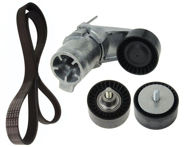 BMW E70 X5 xDrive35i Engine Drive Belt Tensioner Kit OEM 11288604266
