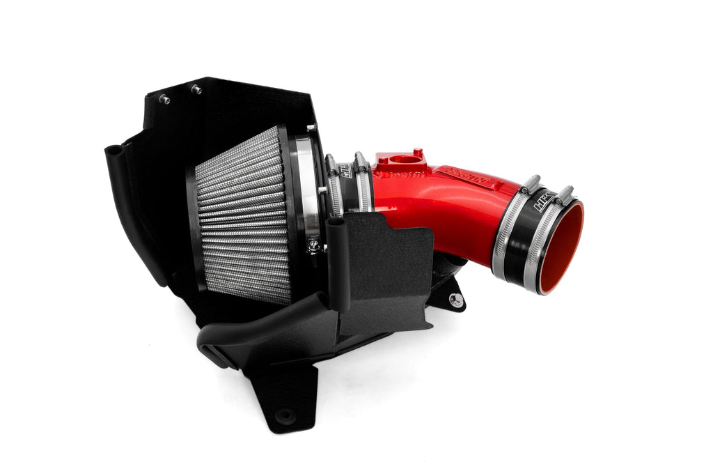 HPS Performance Air Intake Kit with Heat Shield, 2021-2025 Acura TLX Type S 3.0L Turbo, Red, 827-783R
