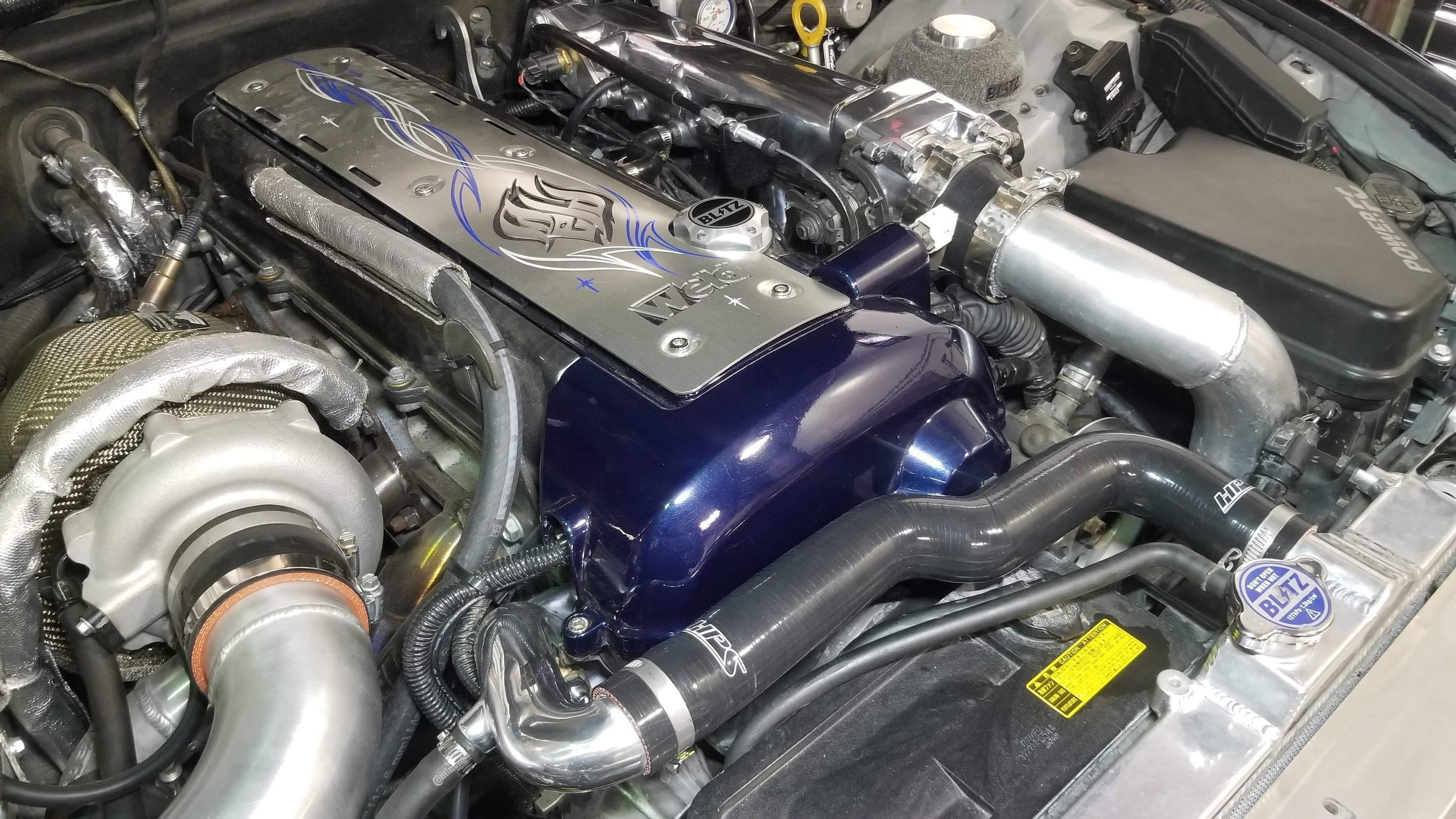HPS Silicone Radiator Coolant Hose Kit 01-05 Lexus IS300 with 2JZ-GTE VVT-i Swap, 57-1936