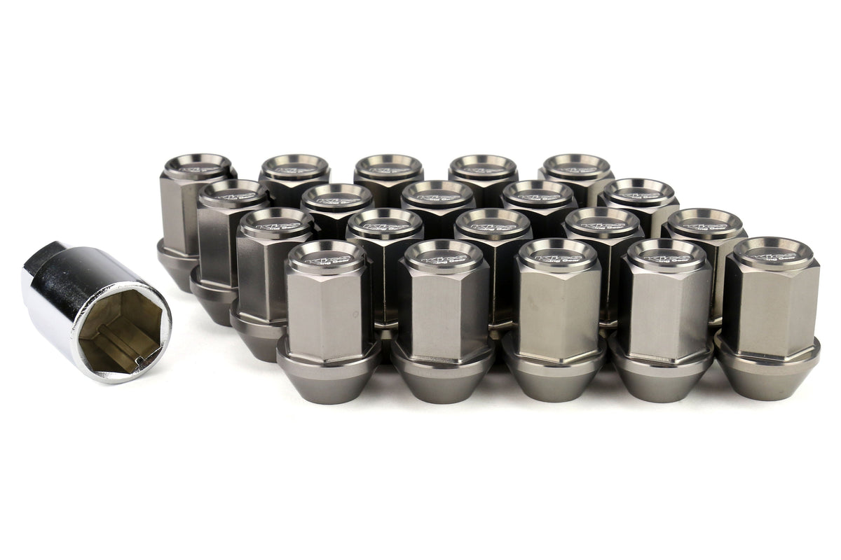 Project Kics Leggdura Racing Lug Nuts Gunmetal M12X1.25 - Universal