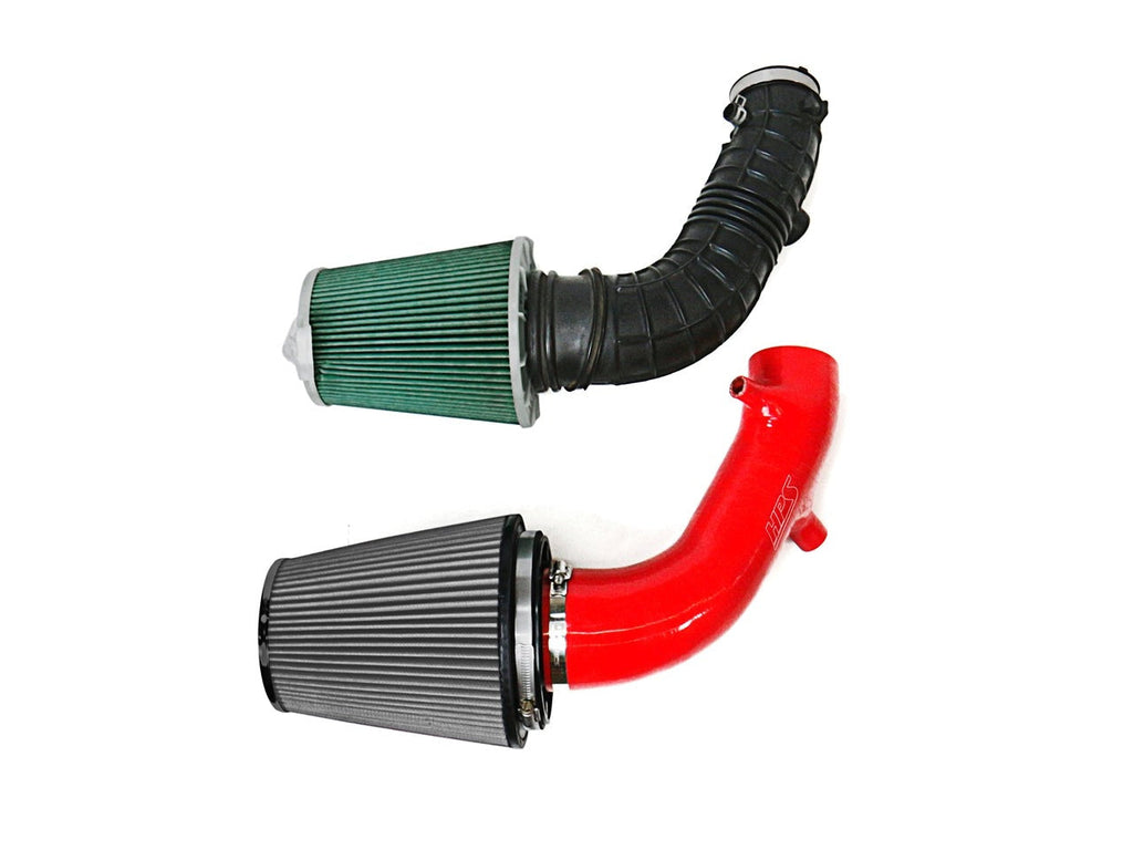 HPS Performance Shortram Air Intake Kit 2004-2005 Honda S2000 AP2 2.2L Throttle Cable, Black