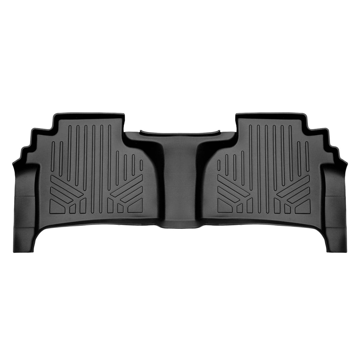 SMARTLINER Custom Fit Floor Liners For 2019-2026 Chevrolet Silverado 1500 Double Cab with Carpet Flooring and 1st Row Bench Seat without OTH Coverage (with 2nd Row Under Seat Storage)