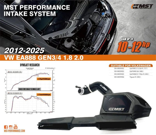 MST 2021 VW Golf MK8 R Cold Air Intake System + Inlet Kit (VW-MK99905)