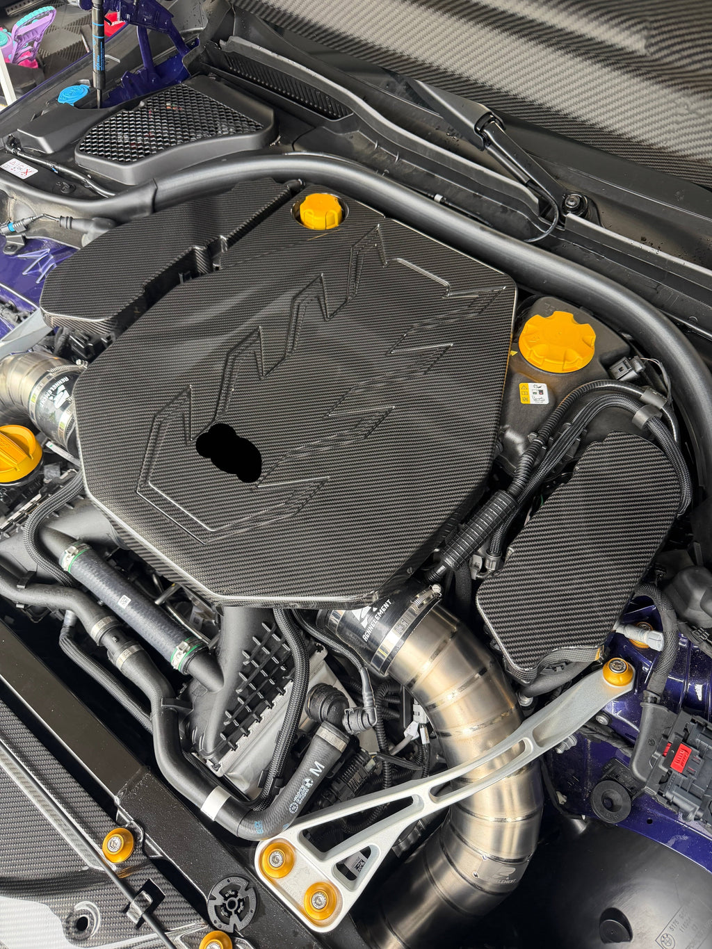 G90/G99 M5 OEM Style Dry Carbon Fiber Engine Accessory Covers