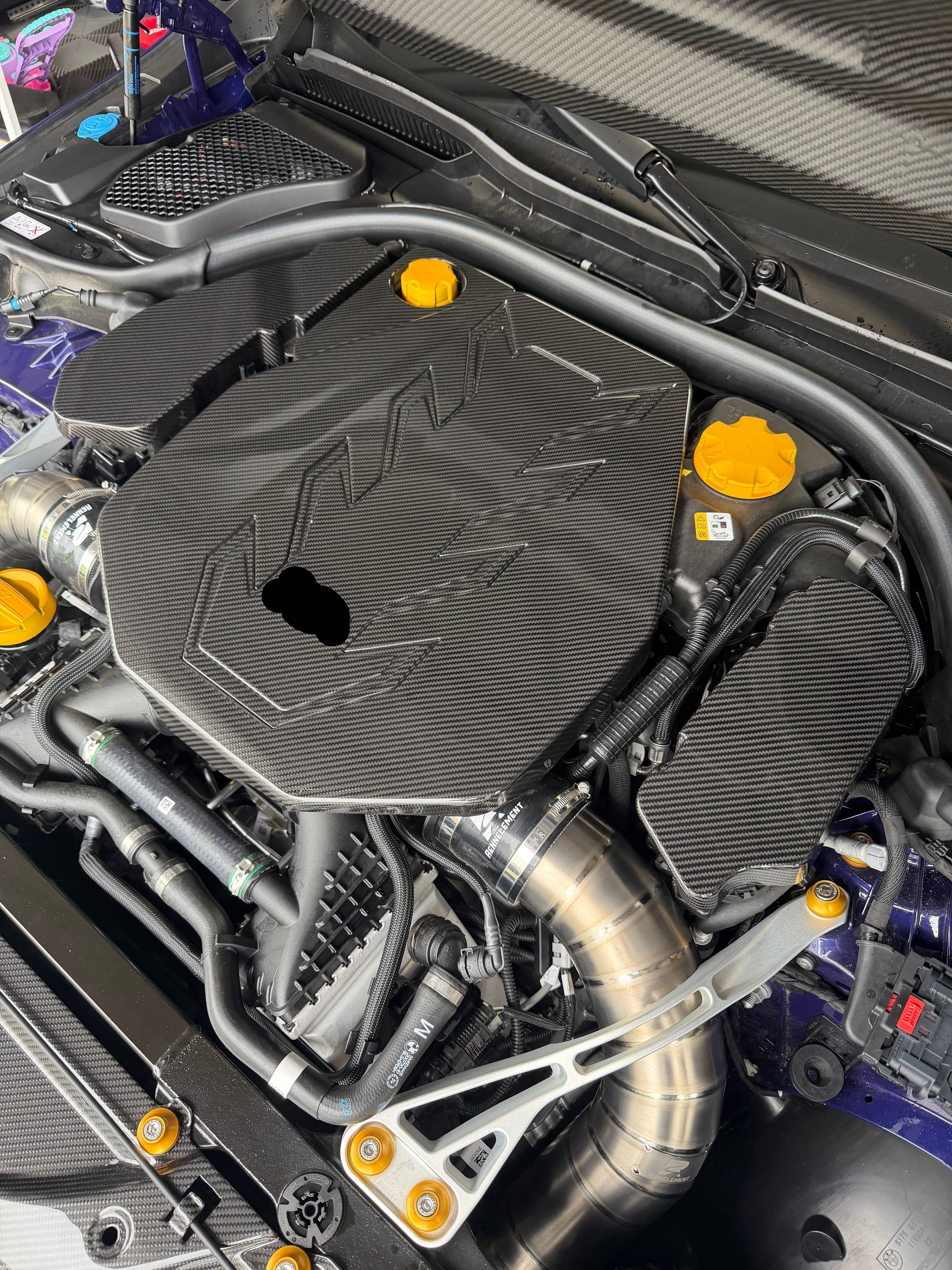 G90/G99 M5 OEM Style Dry Carbon Fiber Engine Accessory Covers
