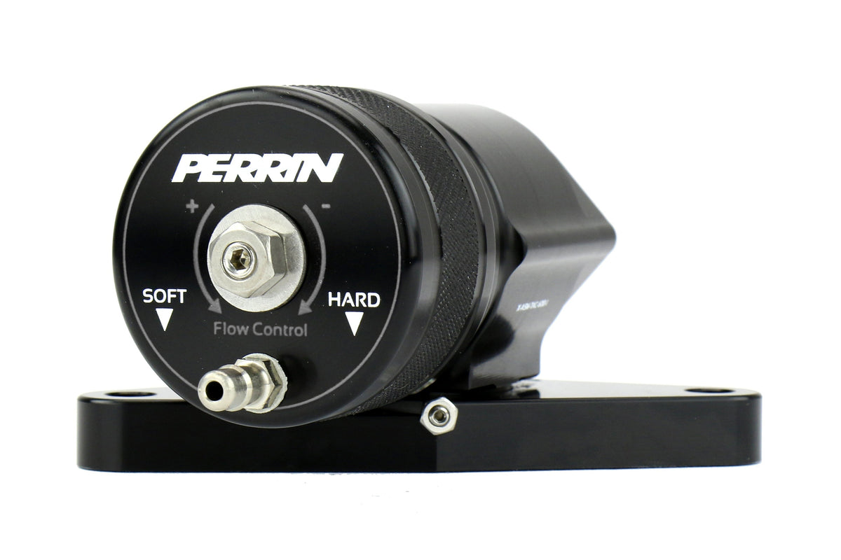 PERRIN Recirculating Blow Off Valve (Black) - 2002-2014 Subaru WRX / 2004-2021 STI / 2006-2013 Forester XT / 2005-2009 Legacy GT / Outback XT
