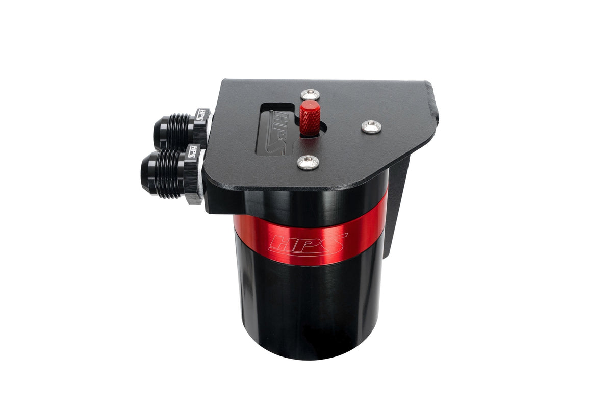HPS Performance Aluminum Oil Catch Can Kit 2016-2021 Polaris RZR XP 4 Turbo, 860-023