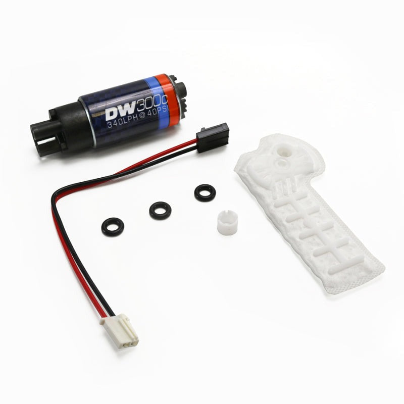 DeatschWerks DW300C Series 340lph Compact Fuel Pump W/ Install Kit - 2022-2026 Subaru WRX / 2022-2026 Subaru BRZ / Toyota GR86