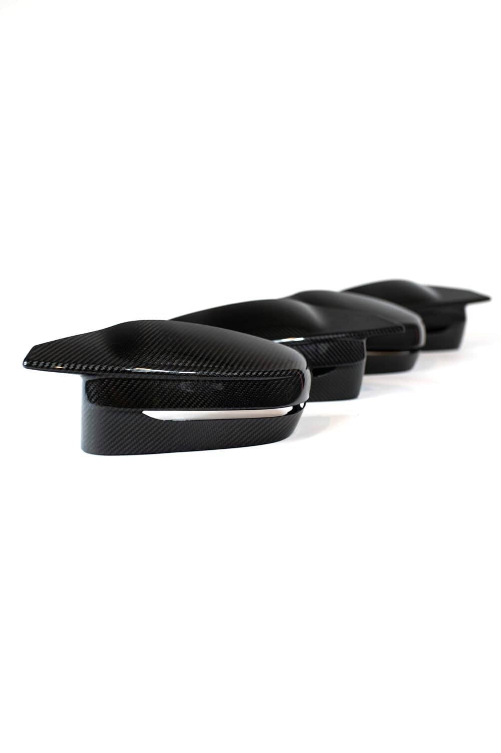 G8X Dry Carbon Fiber Mirror Caps