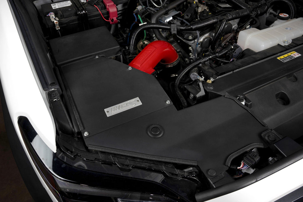 HPS Performance Air Intake Kit 2024-2026 Toyota Tacoma 2.4L Turbo, Includes Heat Shield, 827-779