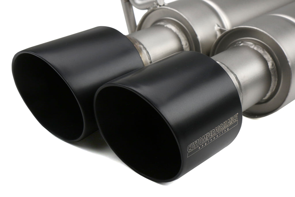 CP-E Austenite Axle Back Dual Mufflers - 2015-2021 Subaru WRX / STI