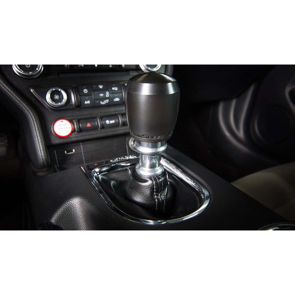 Grimmspeed Stubby Delrin Black Shift Knob - 2002-2014 Subaru WRX / 2004-2021 Subaru STI