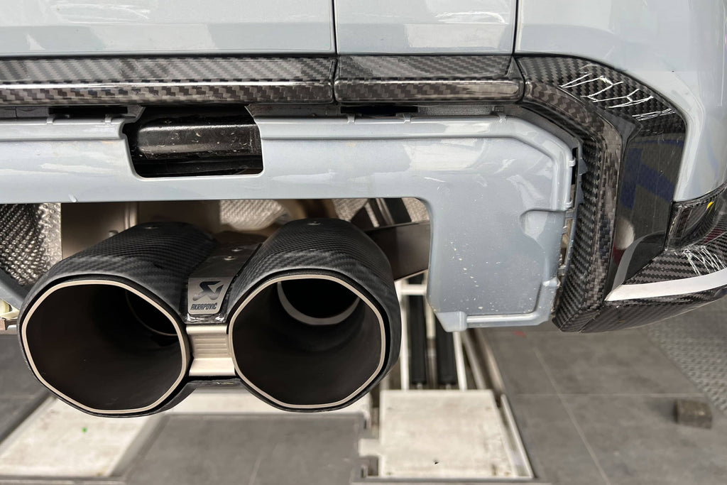 G8X Carbon Fiber Upper Diffuser Trim