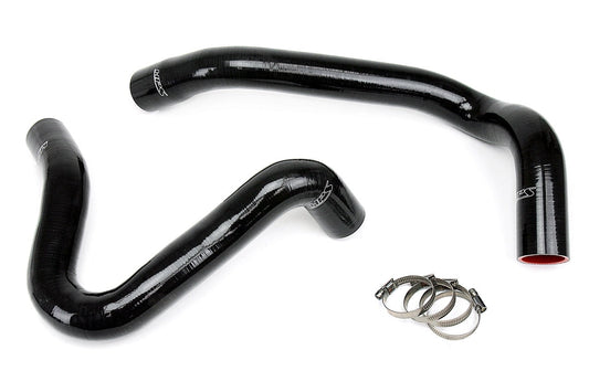 HPS Black Reinforced Silicone Radiator Hose Kit Coolant Ford 99-01 F350 Superduty w/ 7.3L Diesel Dual Alternator