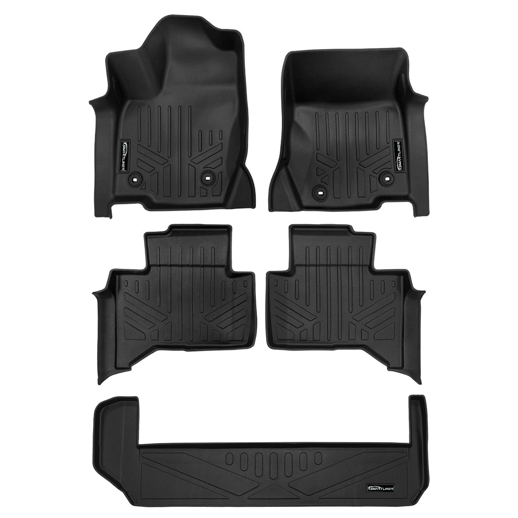 SMARTLINER Floor Liners for 2024 - 2026 Lexus GX (7 passenger models)