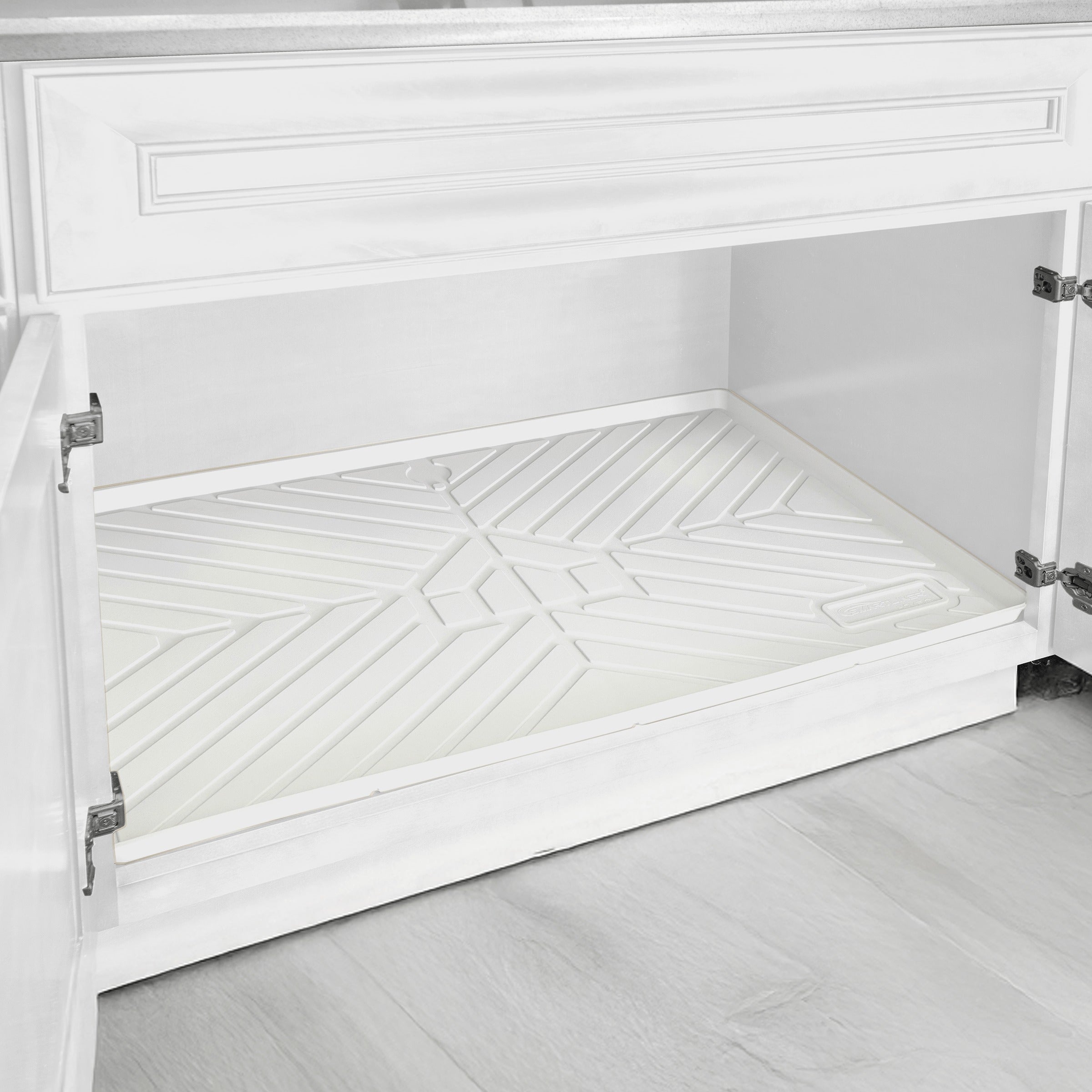 SMARTLINER HOMETM Under Sink Cabinet Bathroom Mats Compatible With Standard Bathroom Cabinets 19.5" x 28.5"