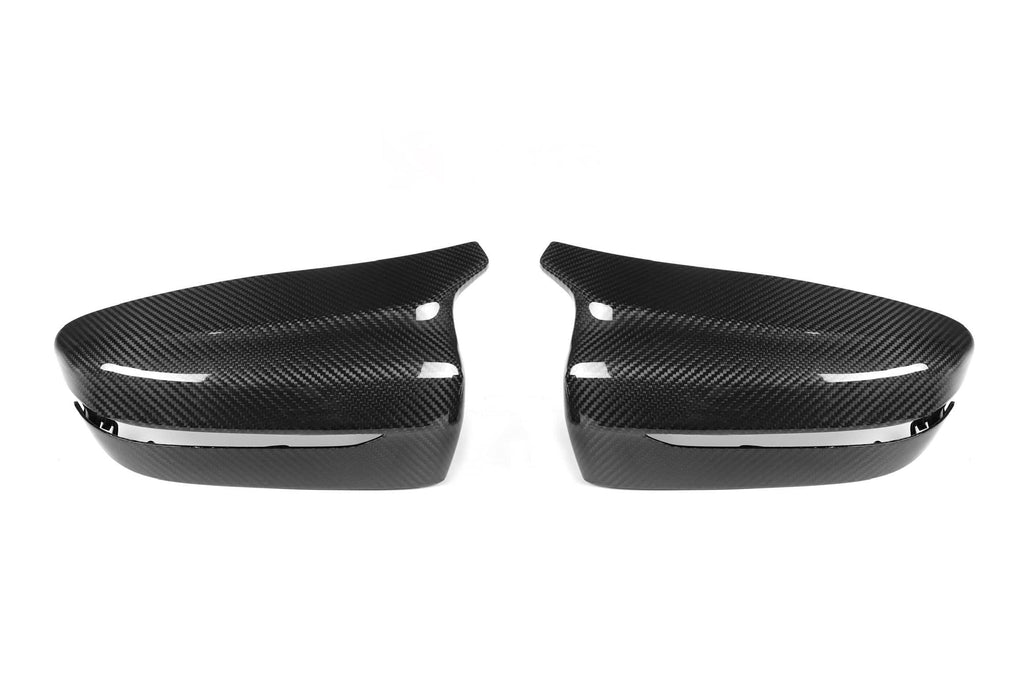 G20/G28 F9X Style Dry Carbon Fiber Mirror Covers LHD