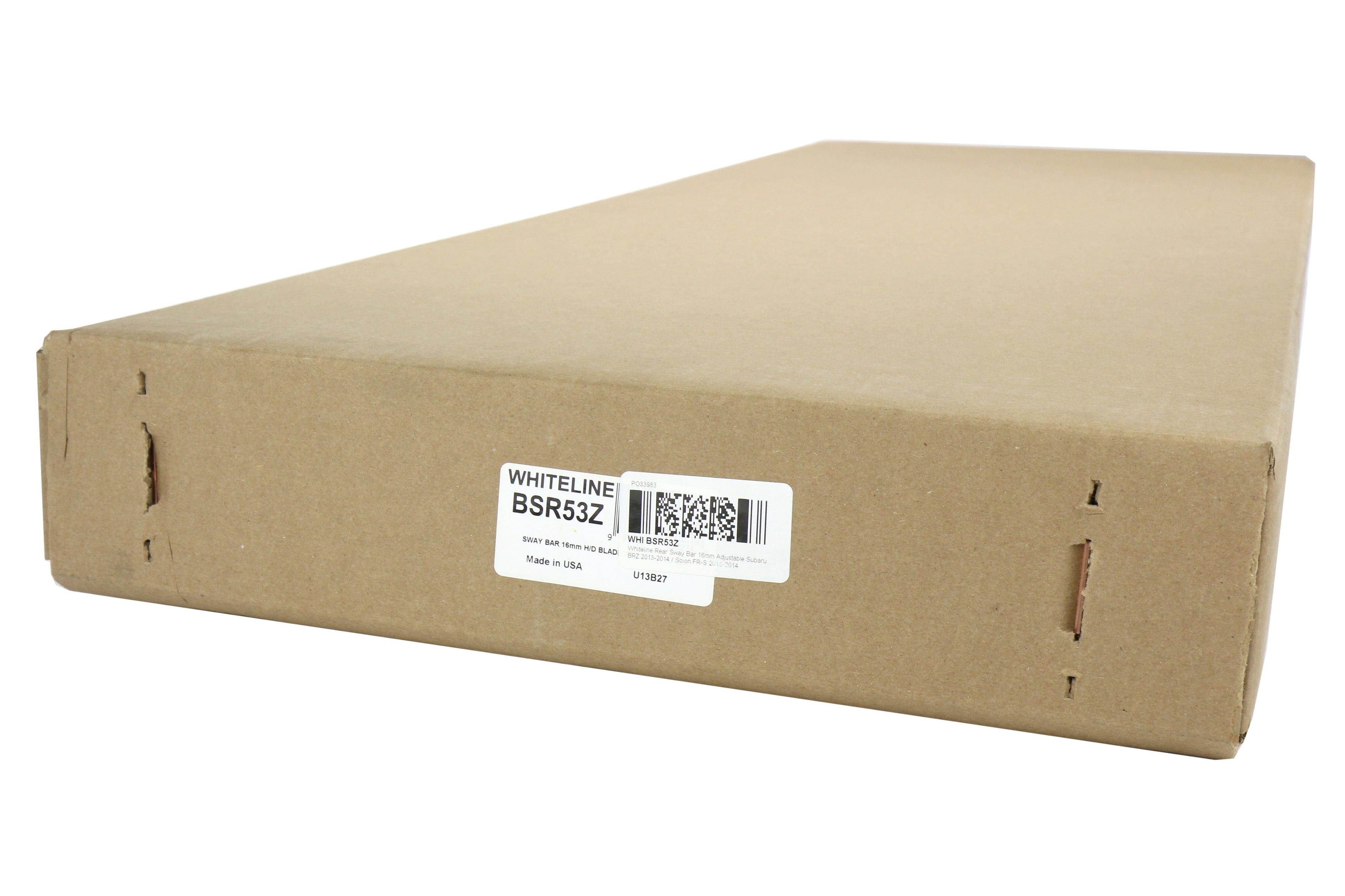 Whiteline Rear Sway Bar 16mm Adjustable - 2013-2021 Scion FR-S / Subaru BRZ / Toyota 86