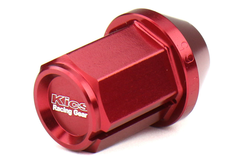 Project Kics Leggdura Racing Lug Nuts Red M12X1.25 - Universal