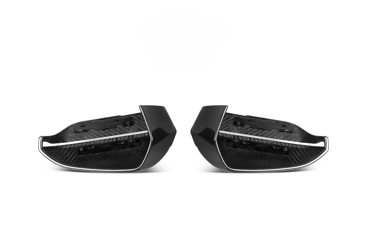 24+ 5 Series G60 OEM Style Carbon Fiber Mirror Cover Replacements