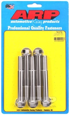 ARP 1/2-20 x 3.750 Hex SS Bolts (Set of 5)