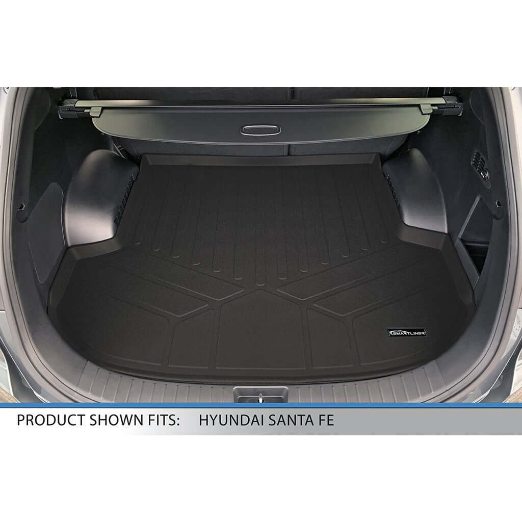 SMARTLINER Floor Liners for 2019-2020 Hyundai Santa Fe (5 Passenger Models)