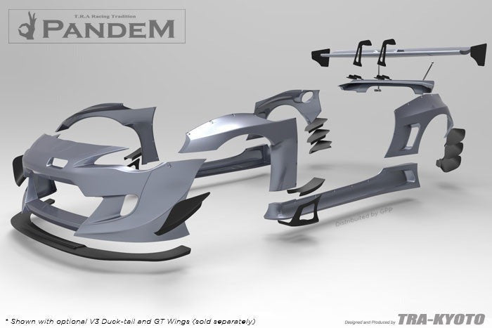 GReddy Pandem R.B. V3 GT Wing - 2013-2016 Scion FR-S / Subaru BRZ / Toyota 86