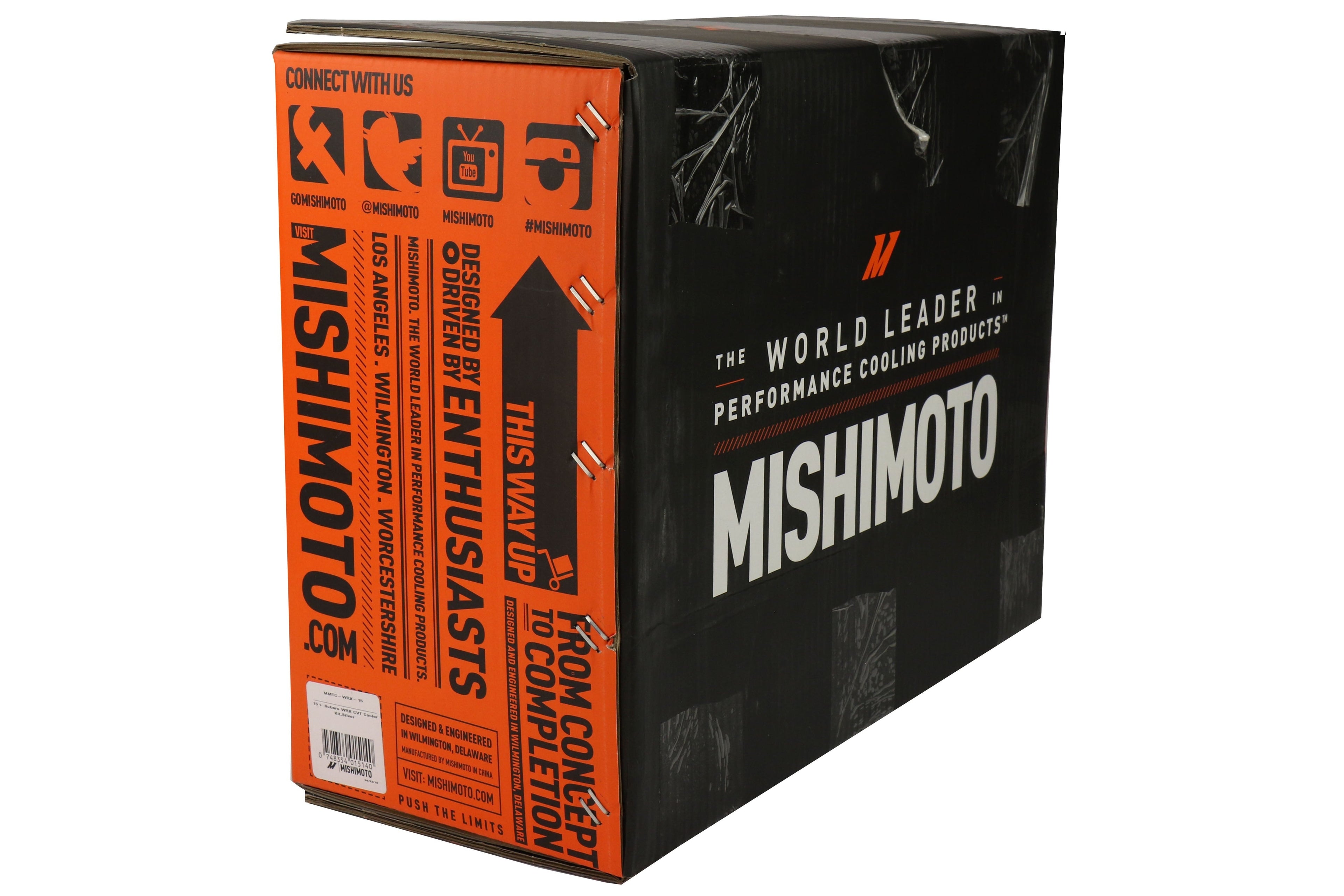 Mishimoto WRX CVT Transmission Cooler - 2015+ WRX CVT-Silver